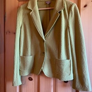 J JILL BOILED WOOL JACKET